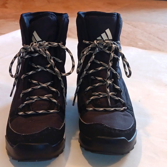 Adidas Black Choleah Climaproof Rain or Snow Boots sz-6.5 - Picture 1 of 10